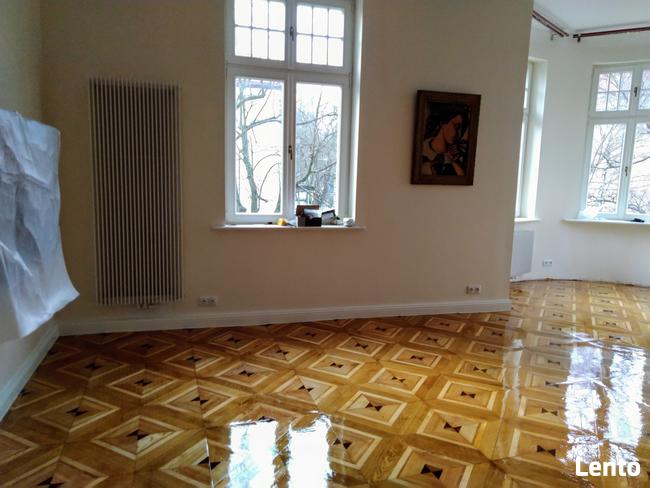 Cyklinowanie, układanie parkietu - renowacja schodów