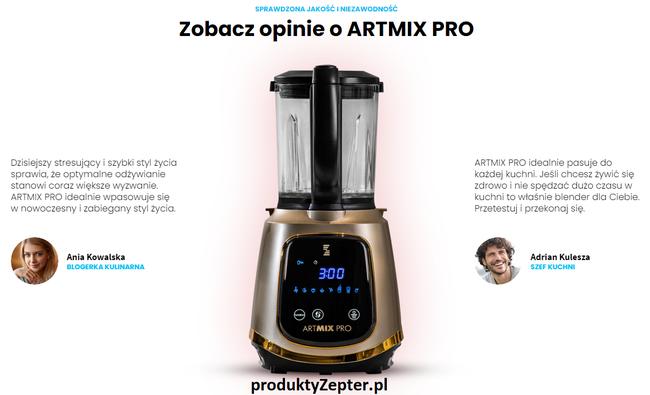 ARTMIX Pro - Blender próżniowy, gotowanie - Zepter