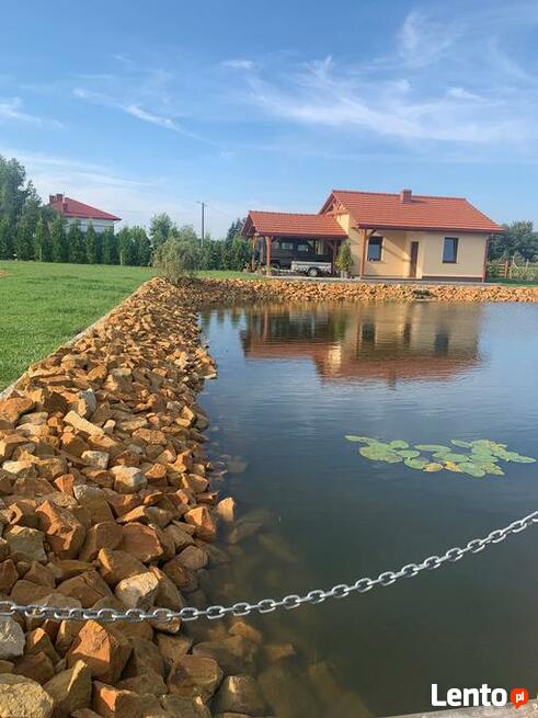 Antyerozyjne zabezpieczenie skarp ziemnych stawów jezior