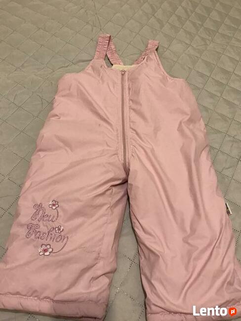 SPRZEDAM bardzo ładny, ciepły komlet zimowy dla dziewczynki