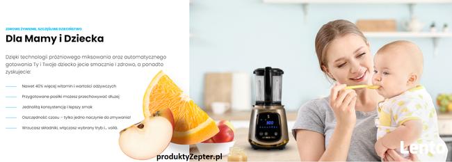 ARTMIX Pro - Blender próżniowy, gotowanie - Zepter