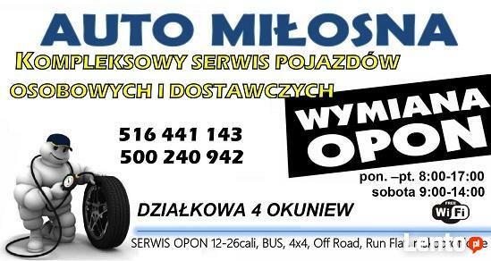 Warsztat samochodowy Sulejówek, wulkanizacja Sulejówek