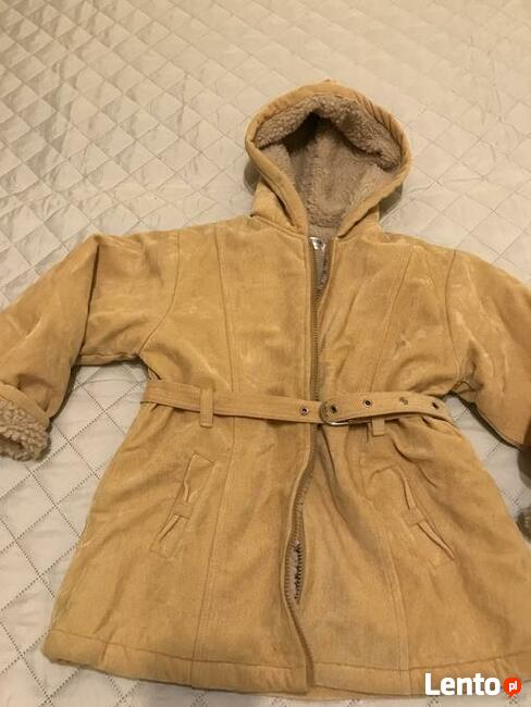 kurteczka płaszczyk dla dziewczynki