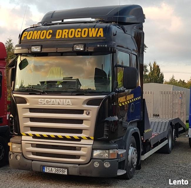 Laweta transport maszyn rolniczych budowlanych Sandomierz
