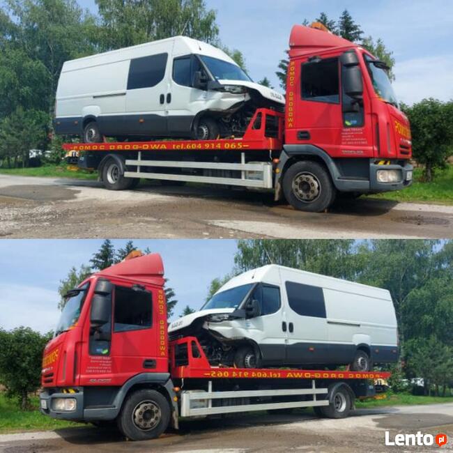 Laweta transport maszyn rolniczych budowlanych Sandomierz