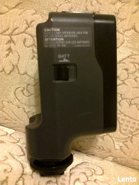 Sprzedam lampe do aparatu kamery halogenową SONY HVL-20DW2