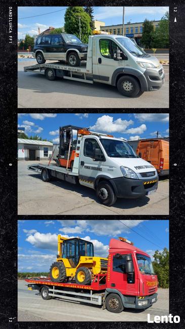 Laweta Holowanie Pomoc Drogowa Sandomierz Przyczepy Lawety