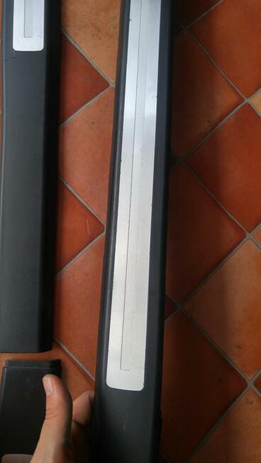 Aluminiowe listwy progrowe Audi A3 S3 RS3 8P wersja 5D