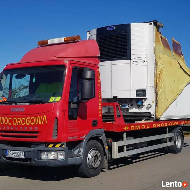 Laweta transport maszyn rolniczych budowlanych Sandomierz