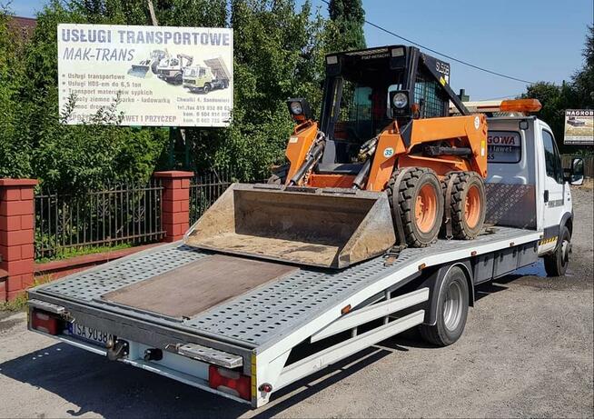 Laweta transport maszyn rolniczych budowlanych Sandomierz