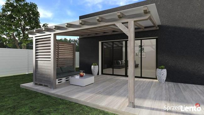 Zadaszenie tarasu - wiata garażowa