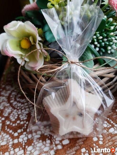 Mydełko handmade gwiazdka biały piernik