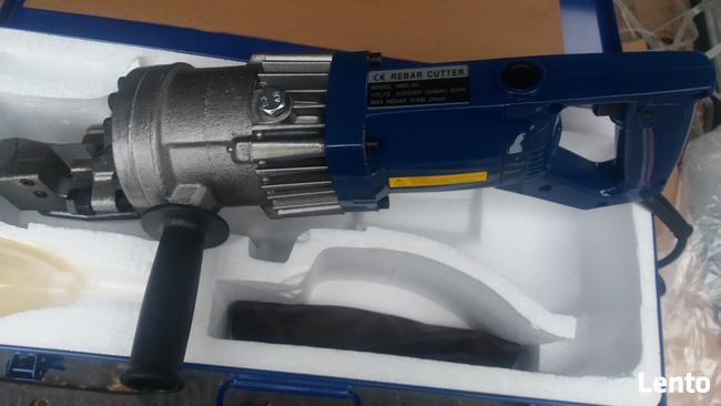 Giętarka do prętów i strzemion 25 mm + przecinarka 20