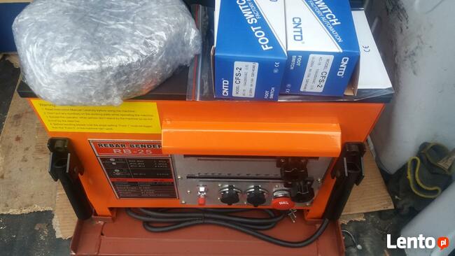 Giętarka do prętów i strzemion 25 mm