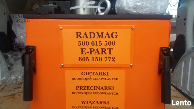 Giętarka do prętów i strzemion 25 mm + przecinarka 20