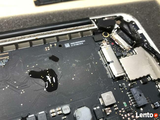 Czyszczenie laptopa po zalaniu, ekspresowy naprawy laptopów