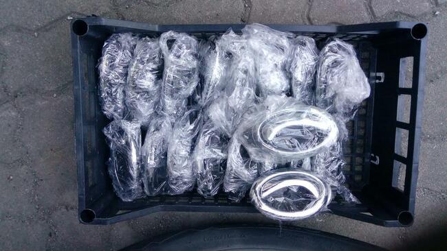 Rover 75 klamki drzwi wew. z osłonką chromową w kpl.