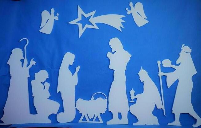 Jasełka -Zestaw dekoracji duży rozmiar!!!