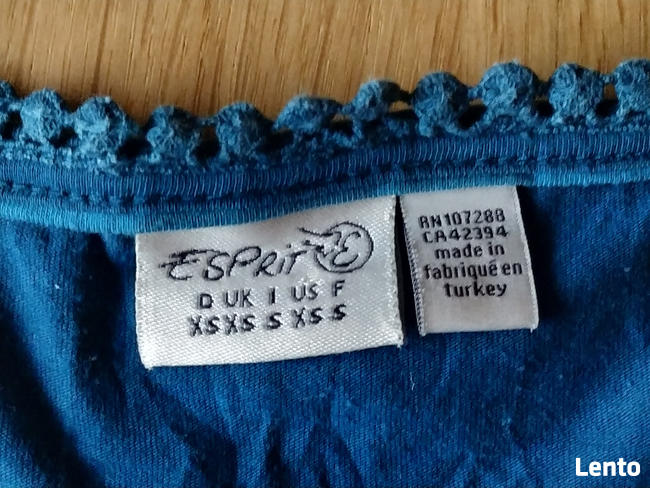 Bluzka na zakładkę z długim rękawem Esprit XS/S