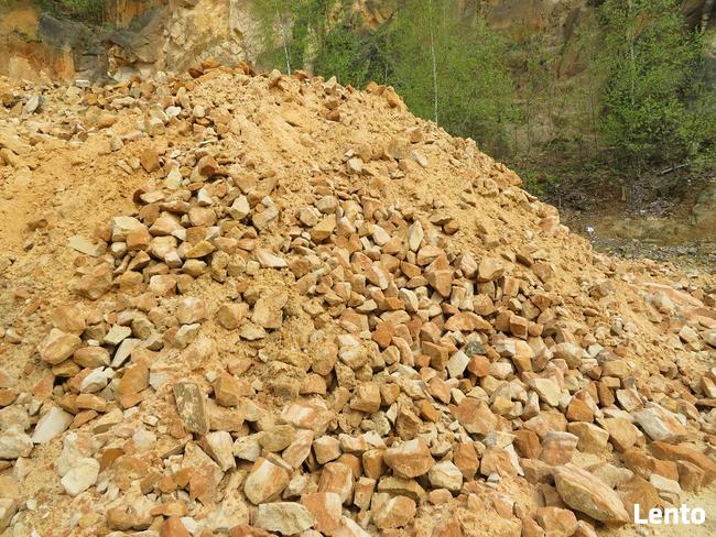 Kamień kruszywo pospółka na nasypy podmokły teren kopalnia