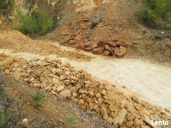 Kamień kruszywo pospółka na nasypy podmokły teren kopalnia