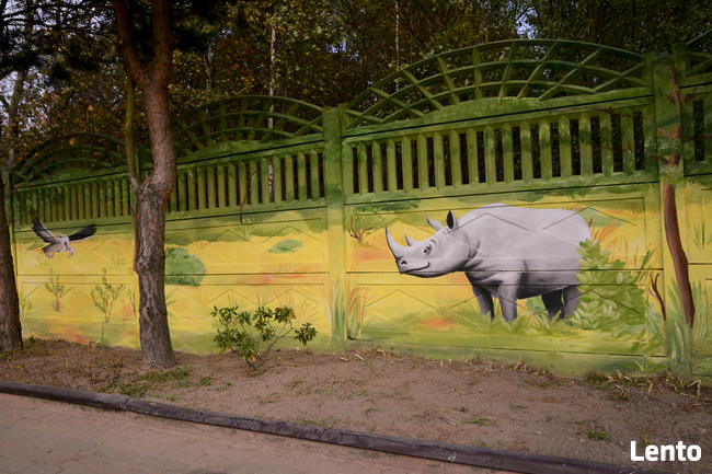 Dekoracje na ścianę do przedszkola, malunek ścienny