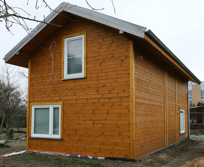 Dom szkieletowy 35m całoroczny letniskowy
