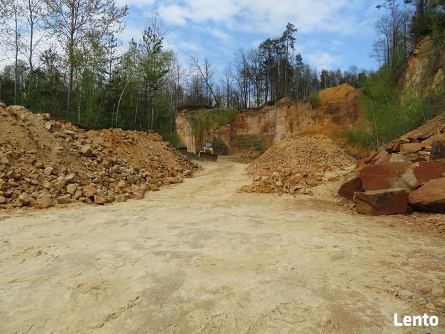 Kamień kruszywo pospółka na nasypy podmokły teren kopalnia