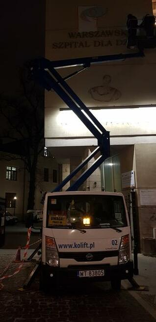 Podnośnik koszowy 24/7 tel. 692306305
