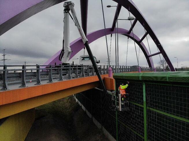 Wynajem podnośnika koszowego