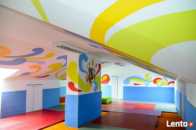 Bajkowe dekoracje ścienne do przedszkoli, szkoły - graffiti,