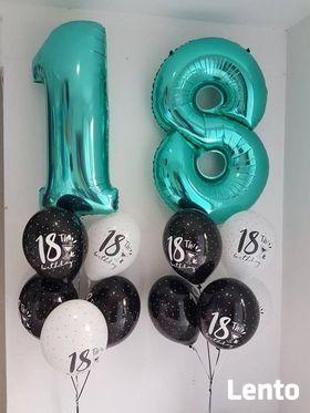 Balonowe cyferki, Rybnik , 14 kolorów do wyboru