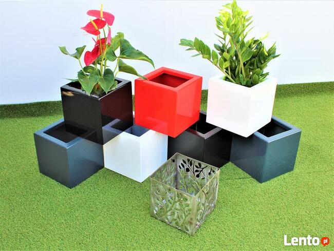 Donica malowana, połysk, mat