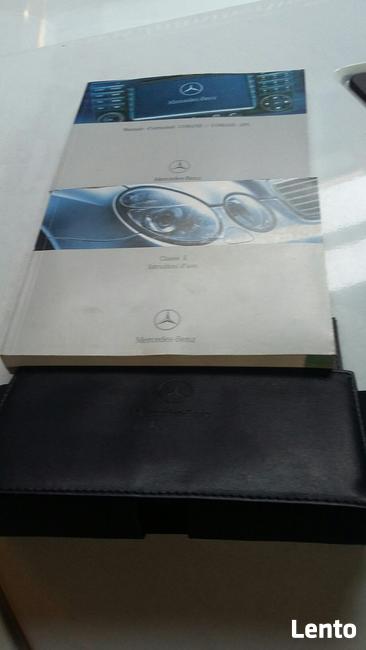 instrukcja obsługi Mercedes -Benz E-klasa 2004 komplet orgin