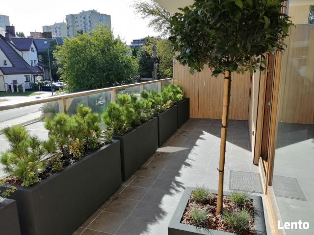 Donice nowoczesne, na wymiar, corten, imitacja betonu