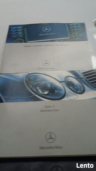 instrukcja obsługi Mercedes -Benz E-klasa 2004 komplet orgin