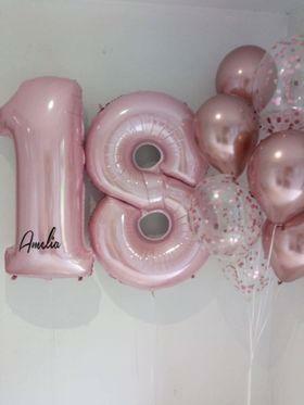 Balonowe cyferki, Rybnik , 14 kolorów do wyboru