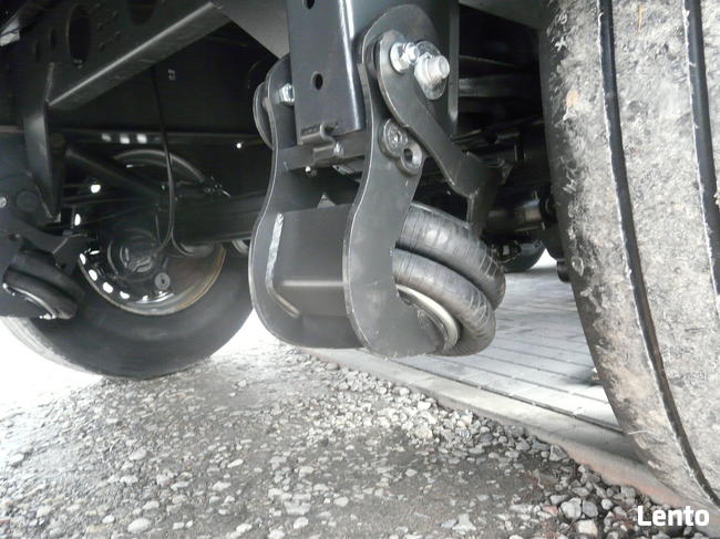 Zestaw podnoszenia osi naczepa przyczepa