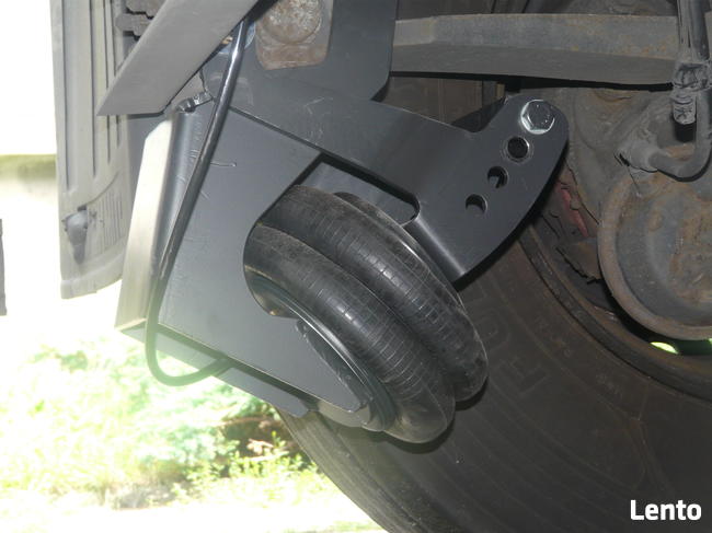 Zestaw podnoszenia osi naczepa przyczepa