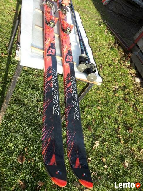 Narty zjazdowe Rossigniol, (kpl.)