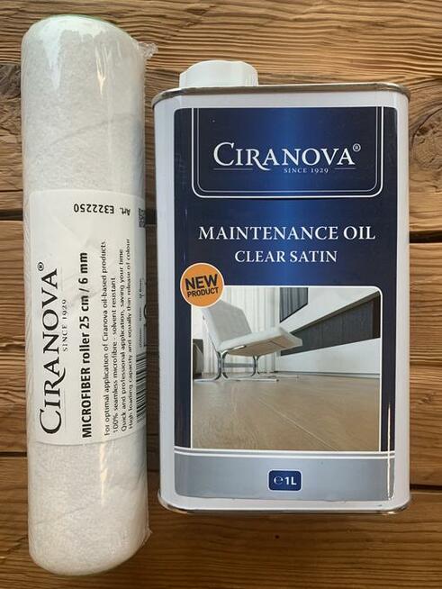 Ciranova Maintenance oil clear SATIN Kraków olej do drewna