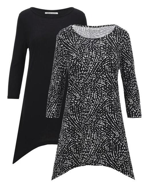 40 Tunika czarna Capsule 96 cm rękaw 3/4