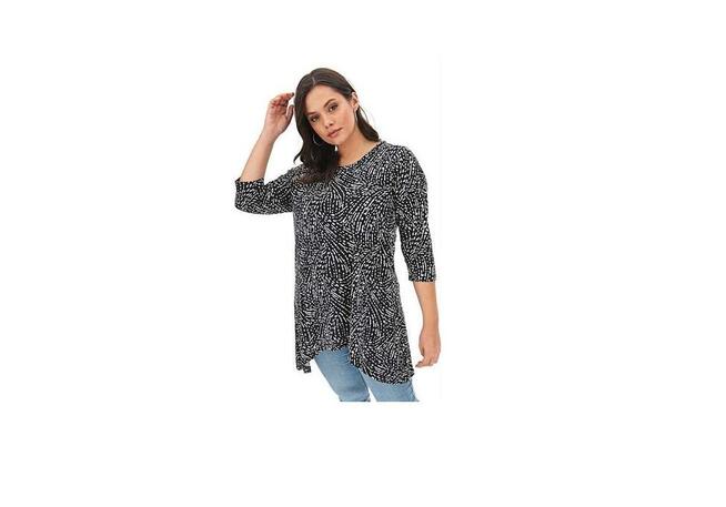 40 Tunika czarna Capsule 96 cm rękaw 3/4