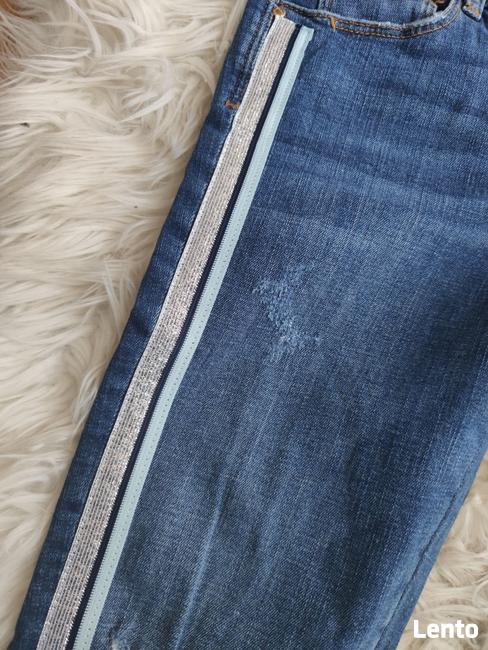 Jeansy zara lampas 38