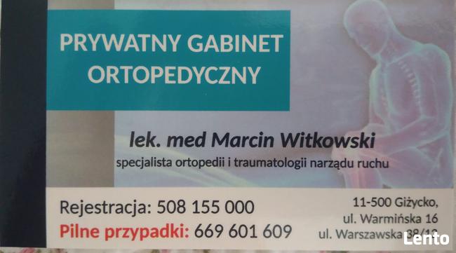 Prywatny Gabinet Ortopedyczny Marcin Witkowski