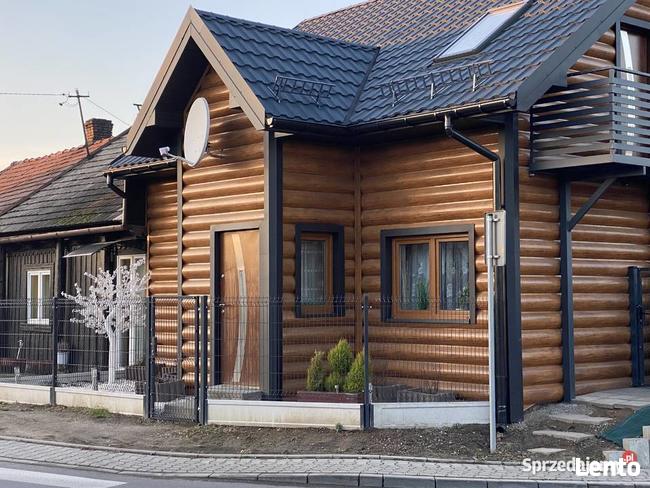 BALE Z BLACHY - deski - elewacja