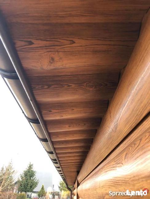 BALE Z BLACHY - deski - elewacja