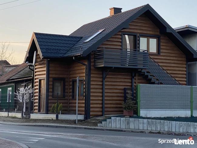 BALE Z BLACHY - deski - elewacja