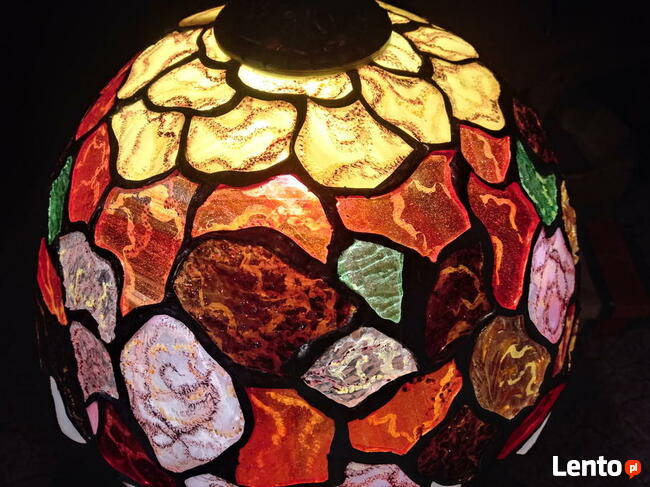 Lampa witrażowa