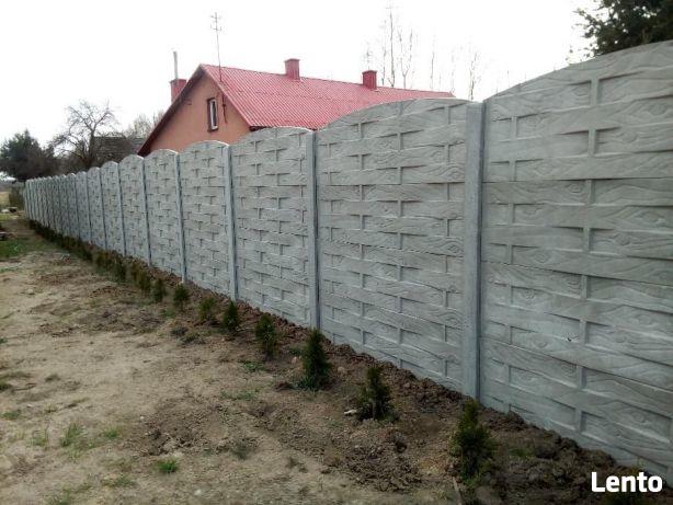 płoty betonowe Łask Kolumna , ogrodzenia betonowe łódzkie